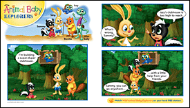 wild animal baby explorers cartoon november 2011