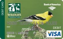 Bank of America NWF Debit Card