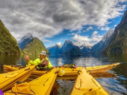 Mandela guiding in New Zealand